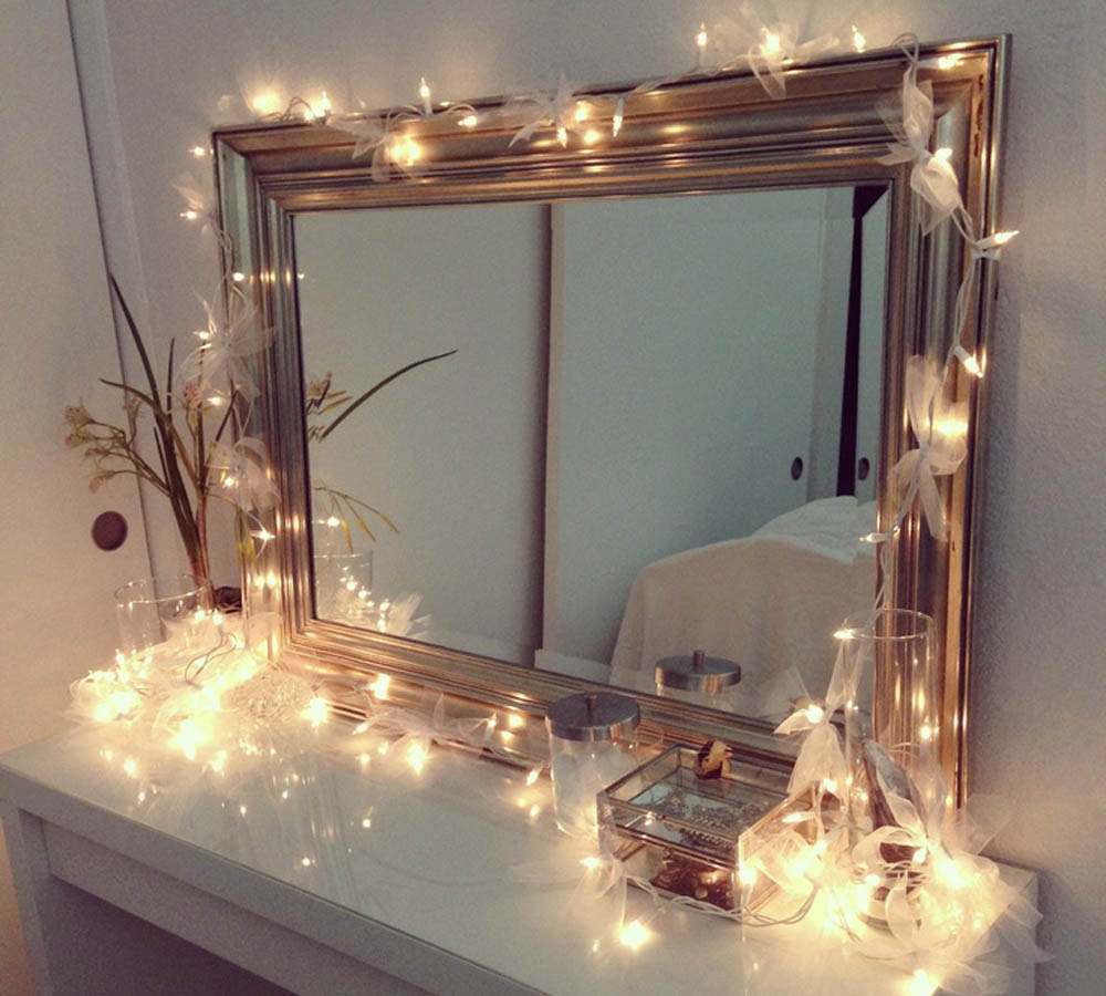 How to hang fairy lights without nails