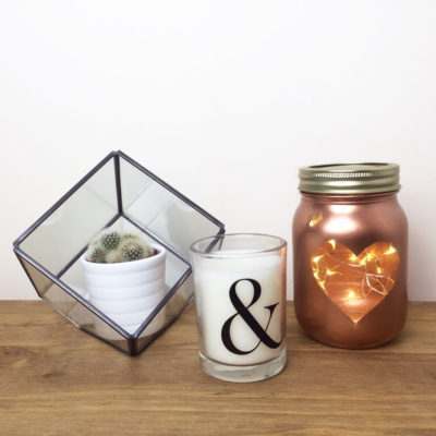 DIY Valentine's mason jar