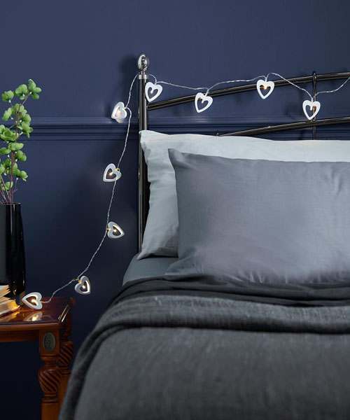 Glow To Your Bedroom With Fairy Lights, Lights On Bed Frame