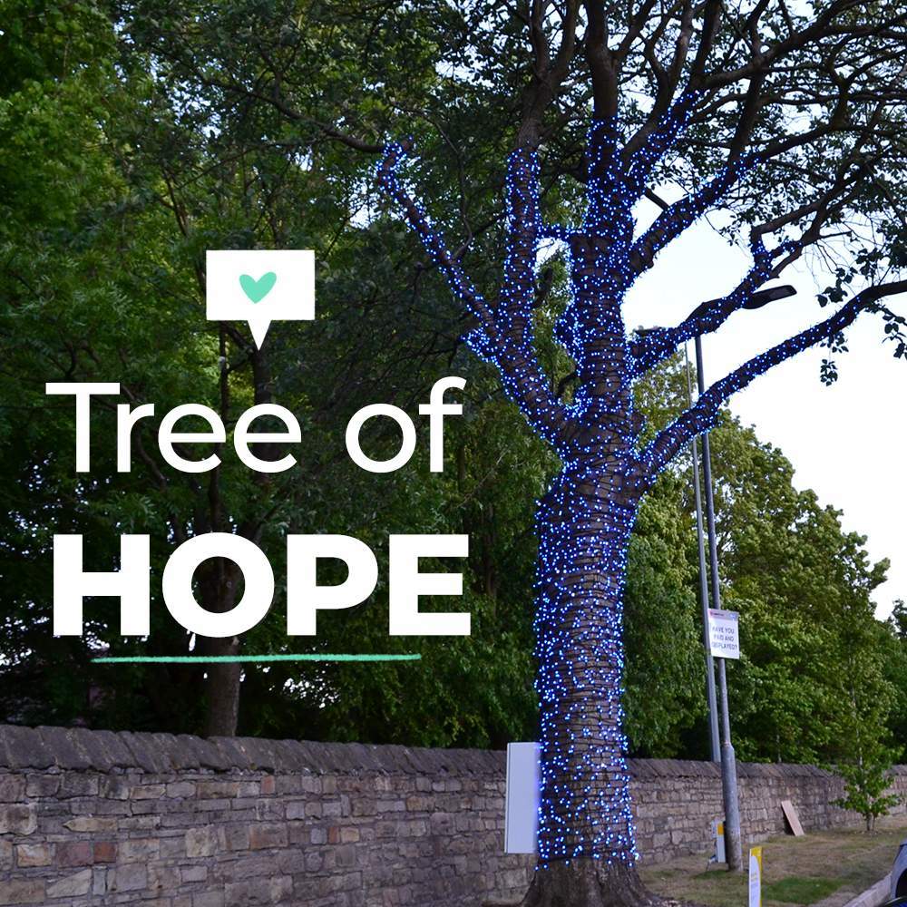 The Tree of Hope at Wigan Infirmary