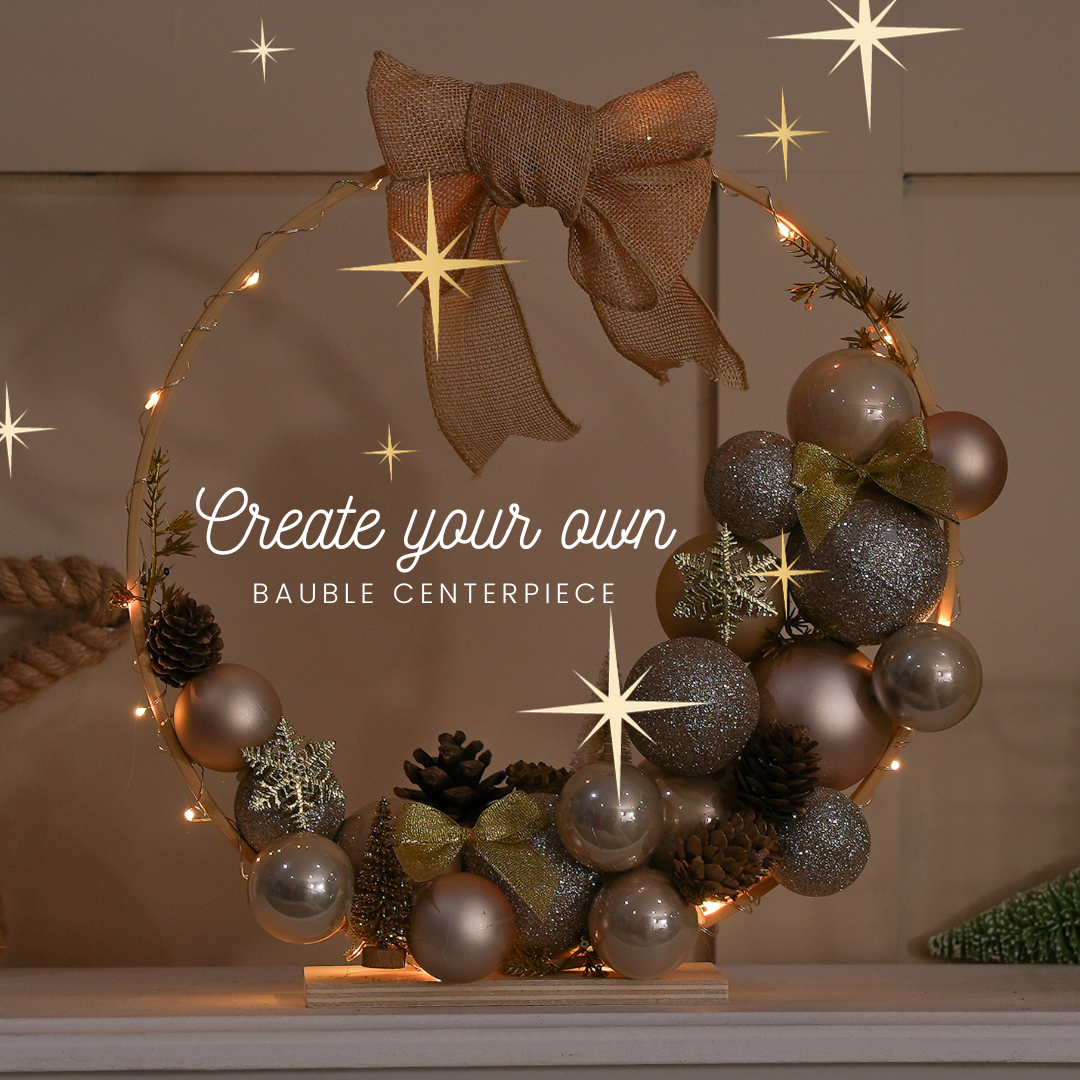 Create Your Own Bauble Centerpiece