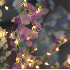 diy floral chandelier